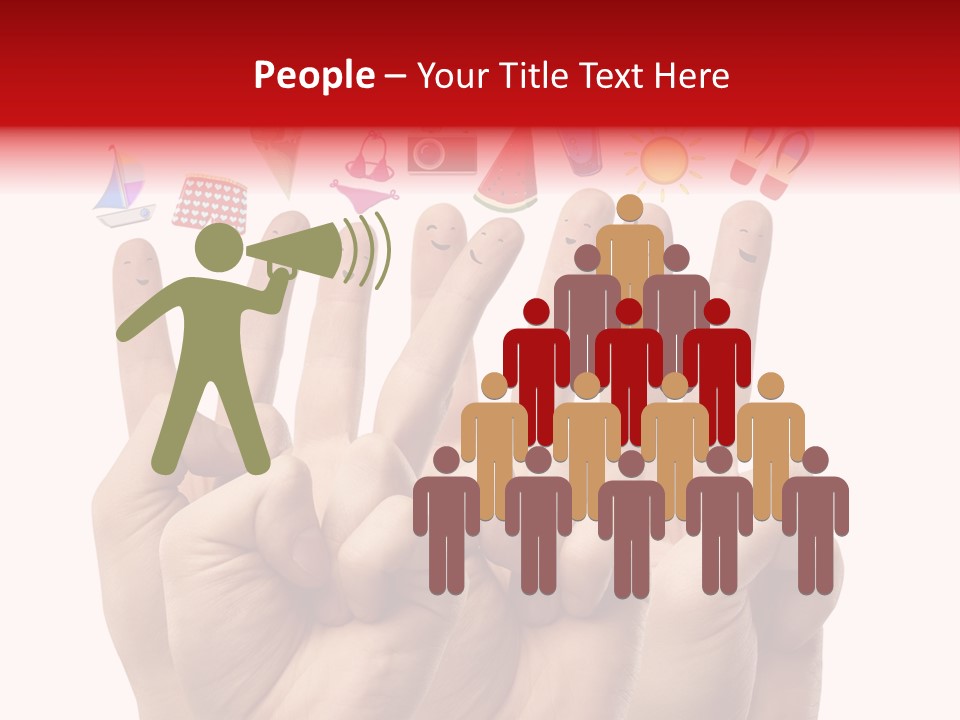 Trip Background Smile PowerPoint Template