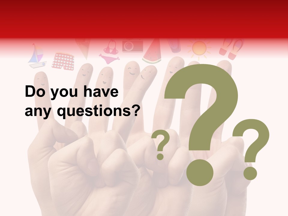 Trip Background Smile PowerPoint Template