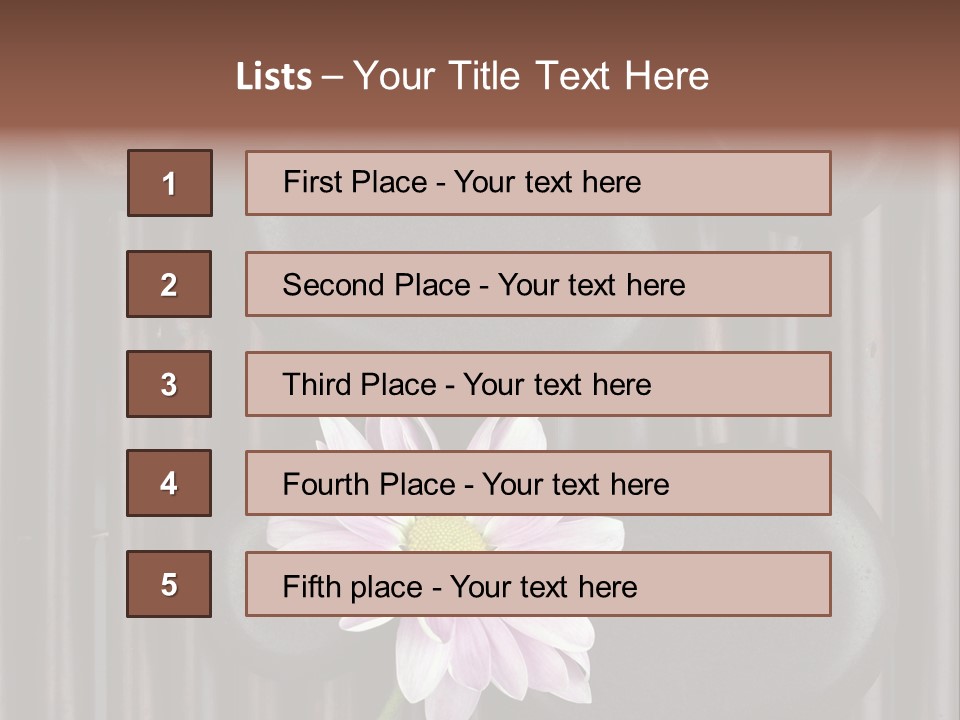 Oriental Asian Basalt PowerPoint Template