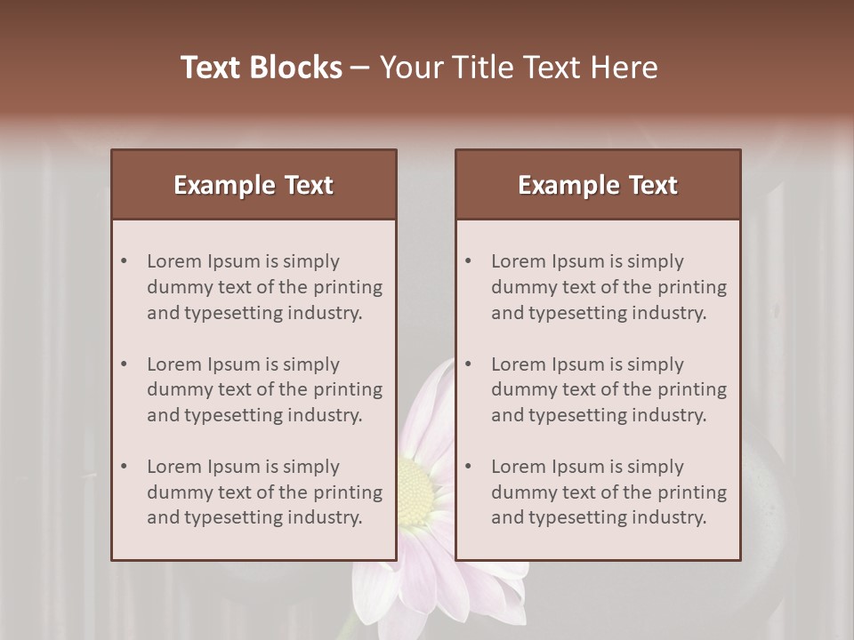 Oriental Asian Basalt PowerPoint Template