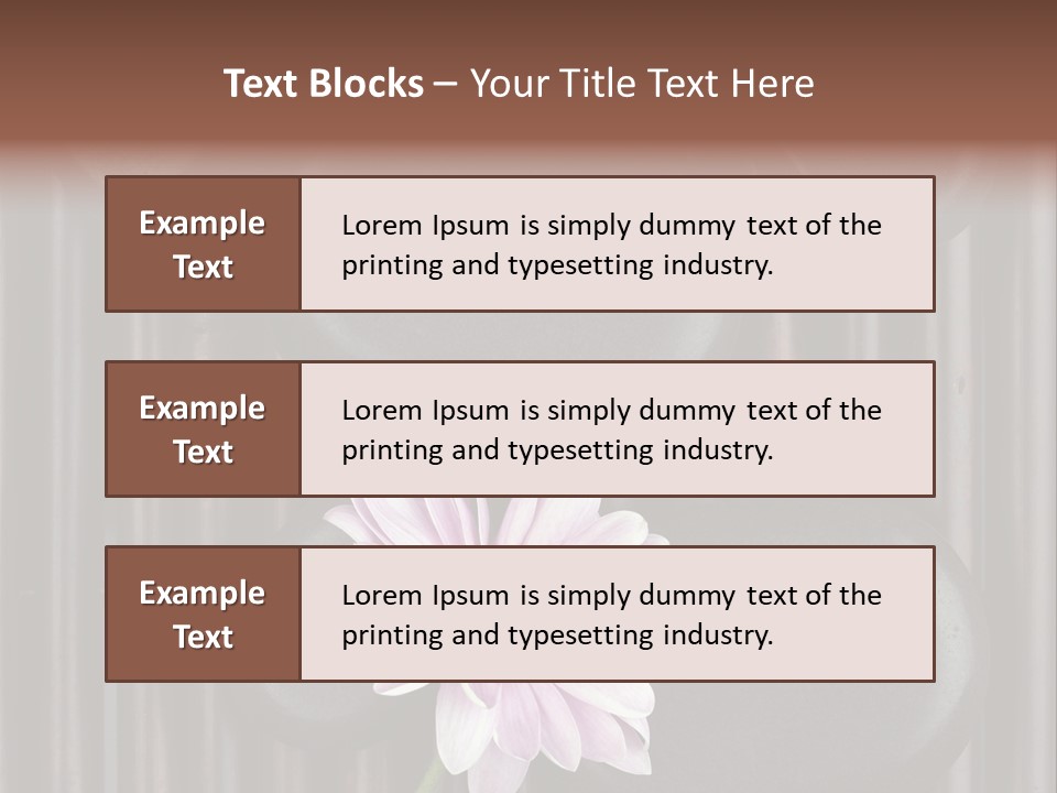 Oriental Asian Basalt PowerPoint Template