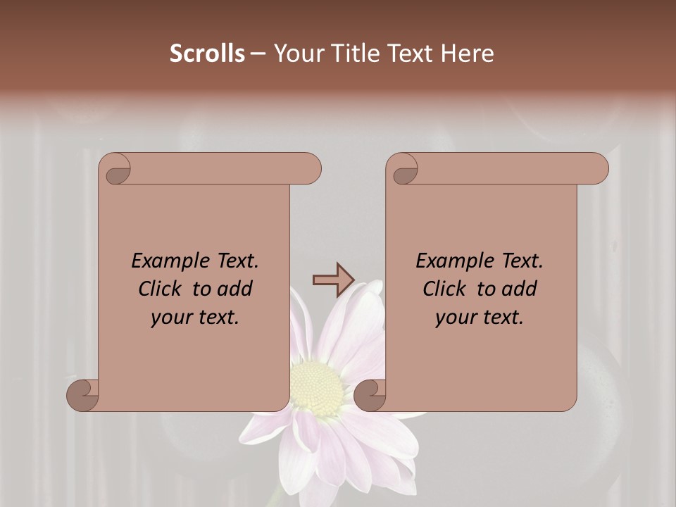 Oriental Asian Basalt PowerPoint Template