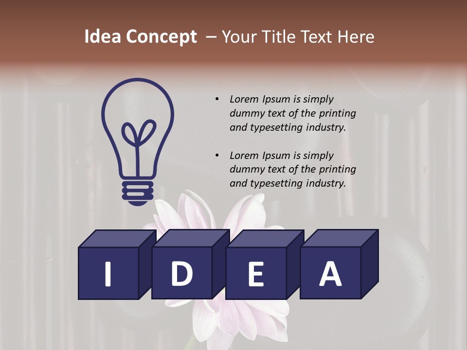 Oriental Asian Basalt PowerPoint Template