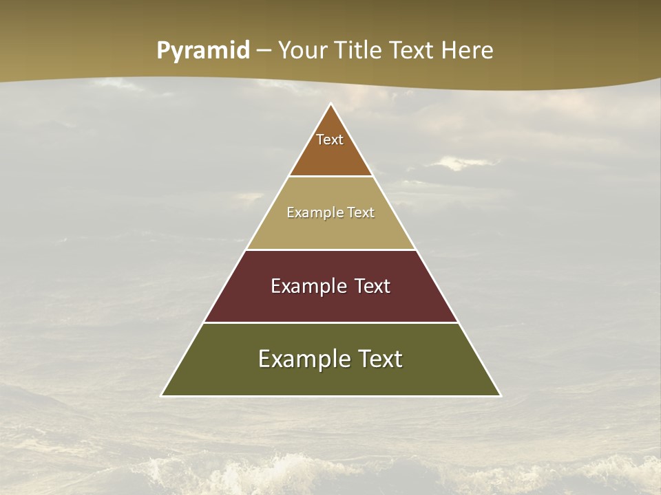 Stylish Background Water PowerPoint Template