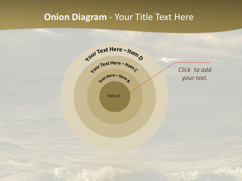 Stylish Background Water PowerPoint Template