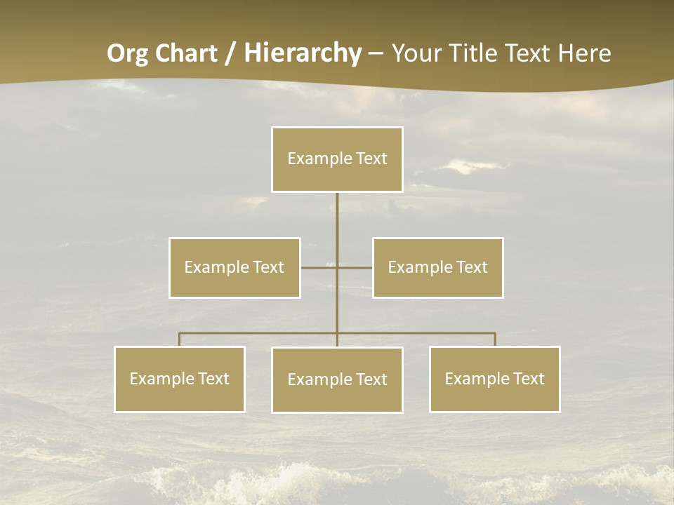 Stylish Background Water PowerPoint Template