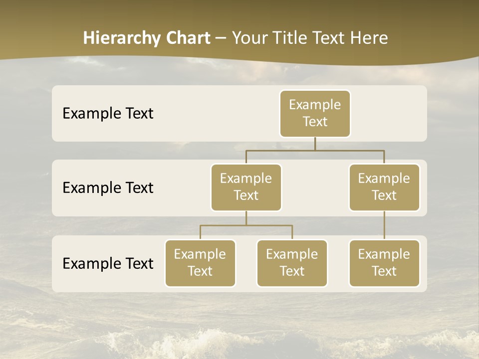 Stylish Background Water PowerPoint Template
