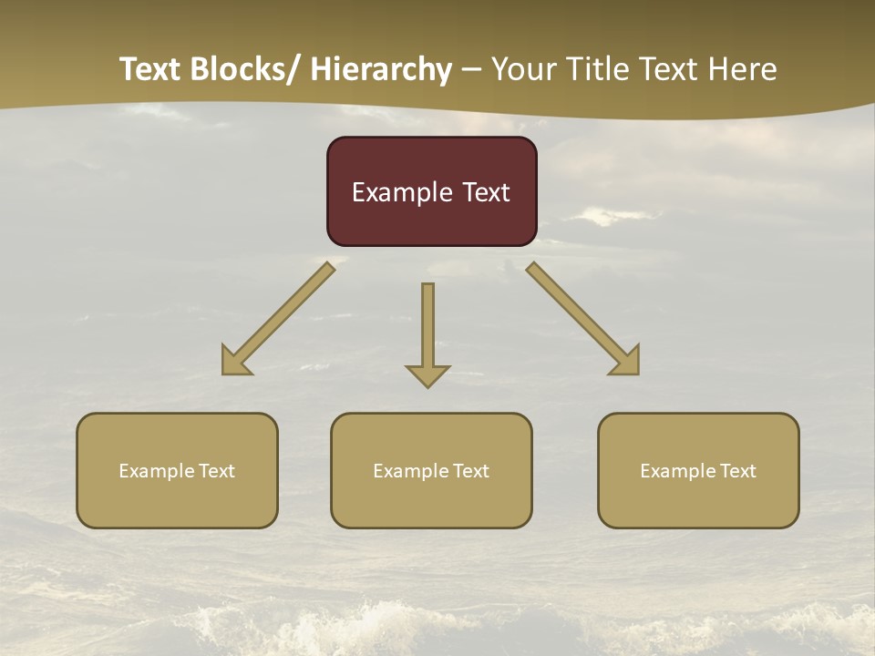 Stylish Background Water PowerPoint Template