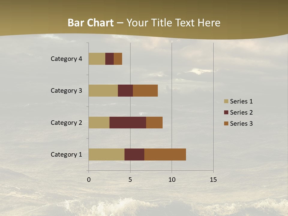 Stylish Background Water PowerPoint Template