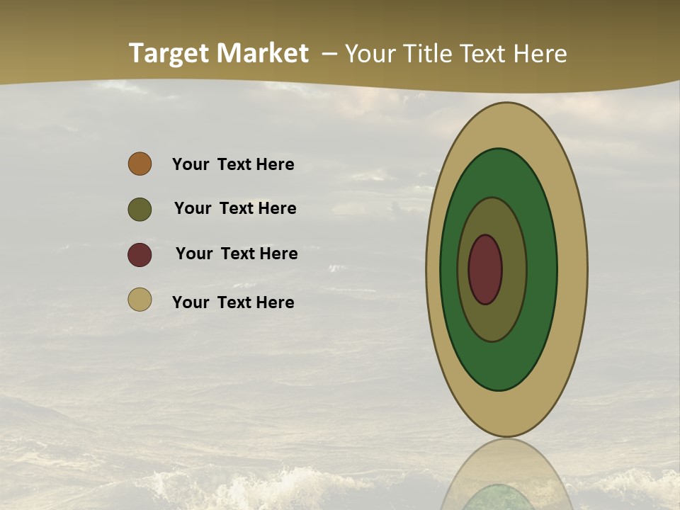 Stylish Background Water PowerPoint Template