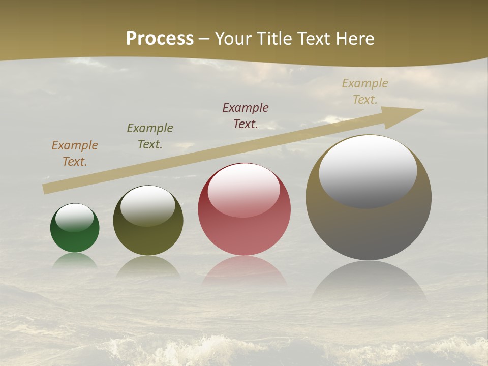 Stylish Background Water PowerPoint Template