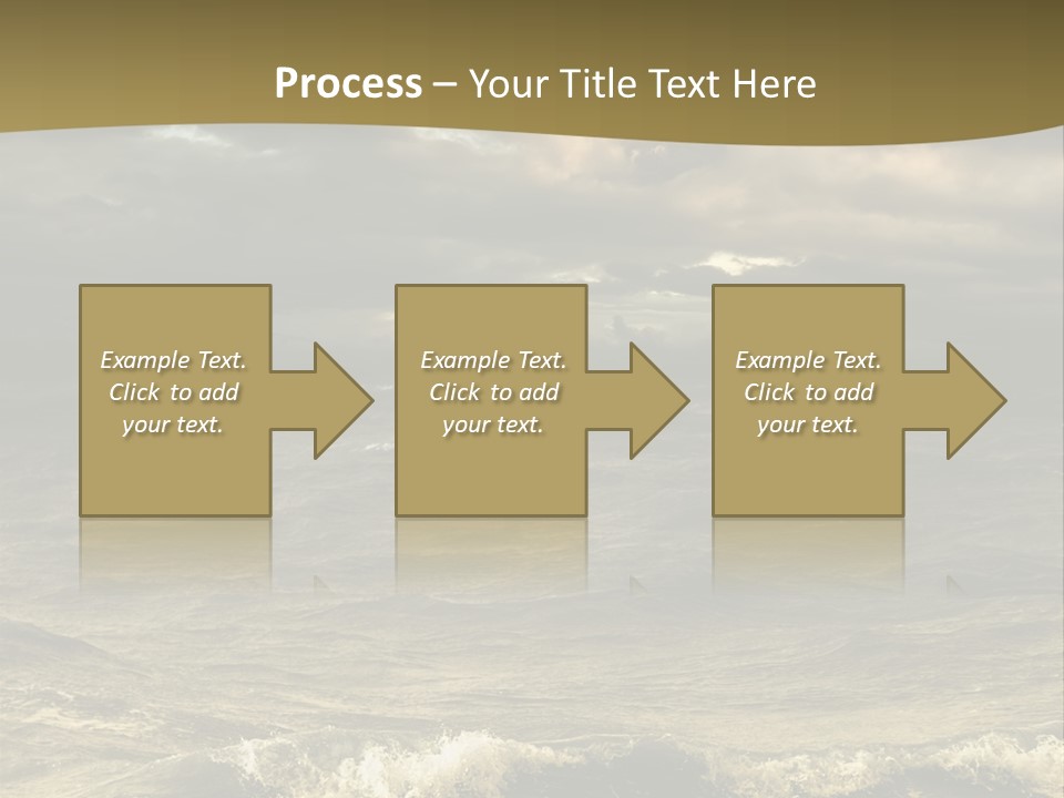 Stylish Background Water PowerPoint Template