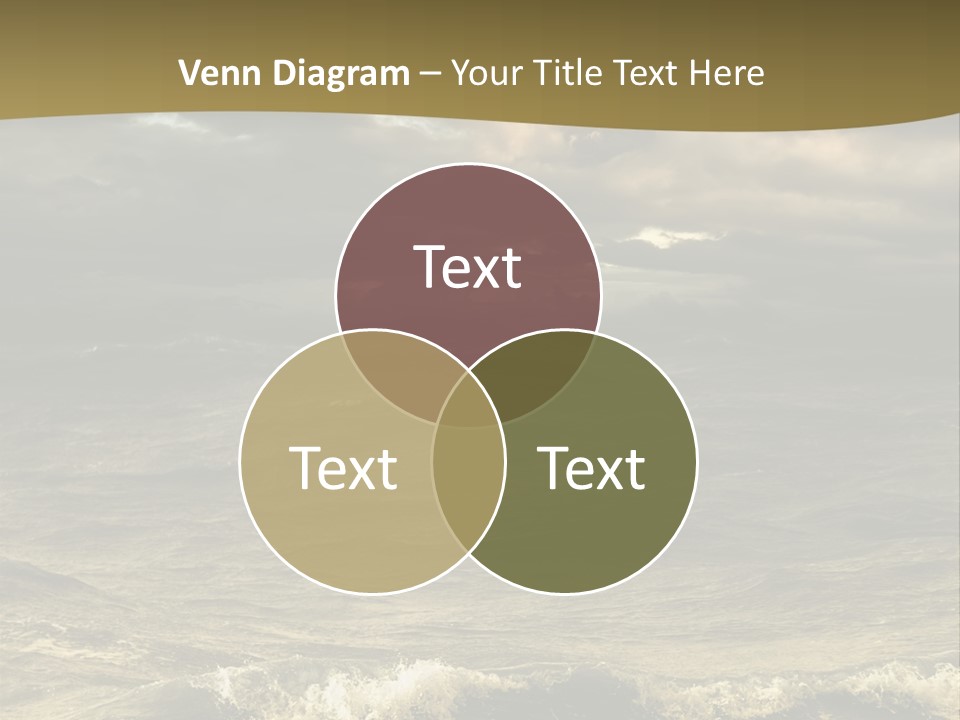 Stylish Background Water PowerPoint Template