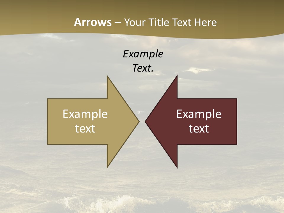 Stylish Background Water PowerPoint Template