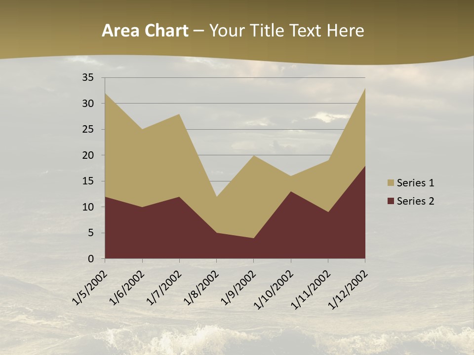 Stylish Background Water PowerPoint Template