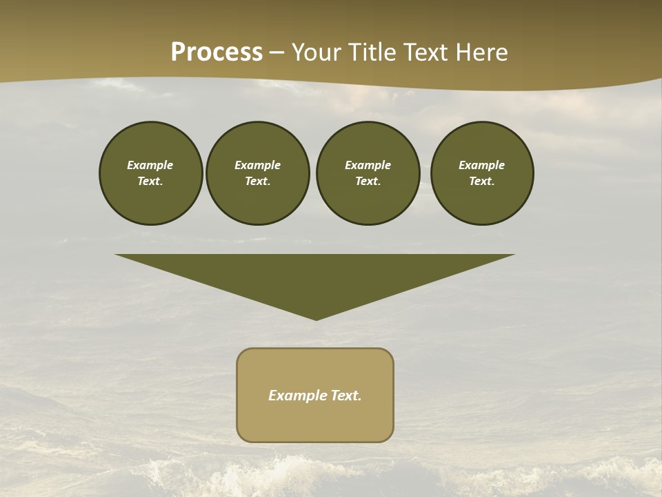 Stylish Background Water PowerPoint Template