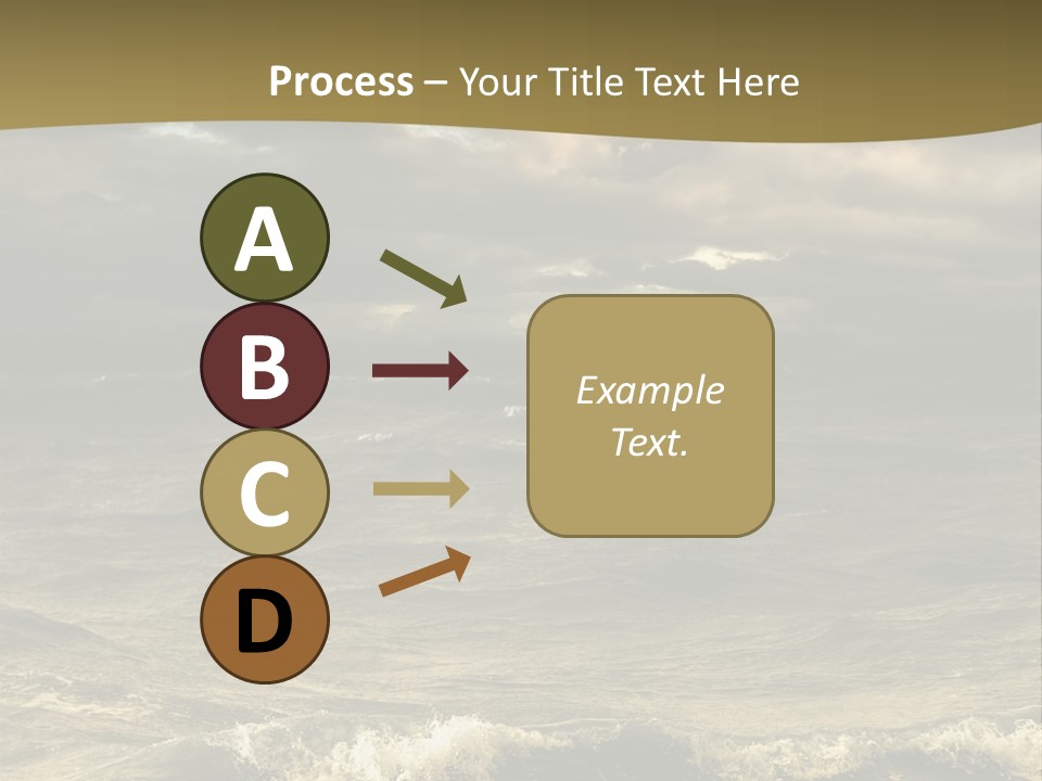 Stylish Background Water PowerPoint Template