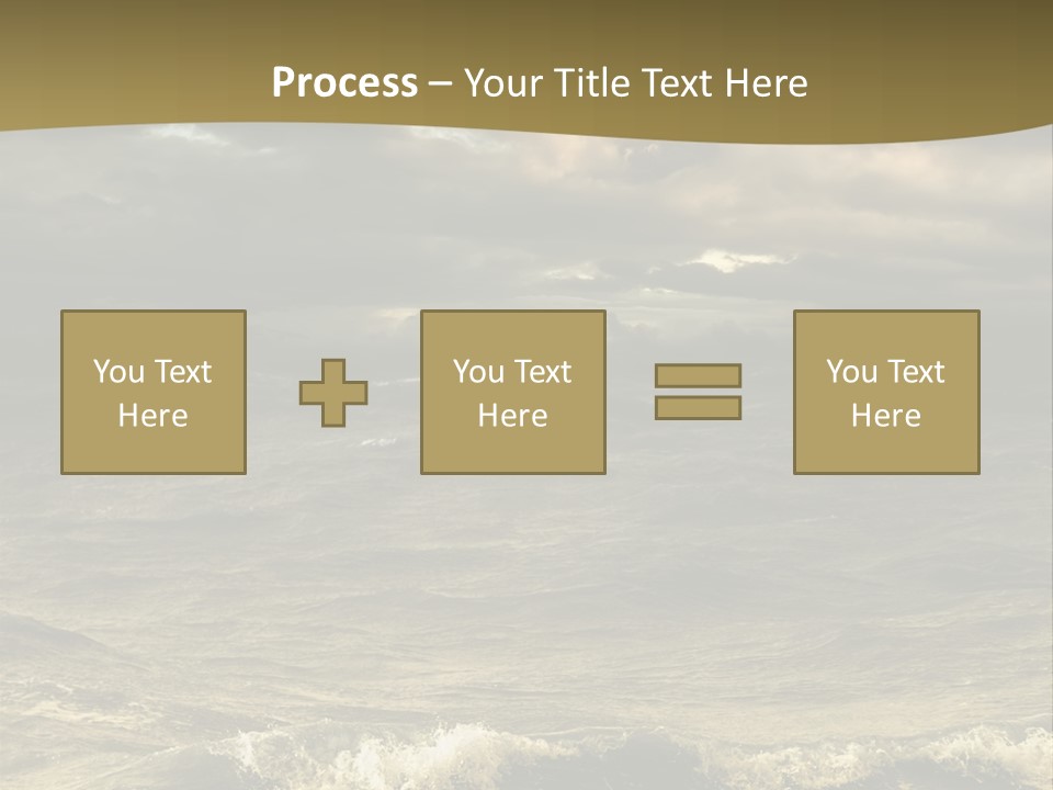 Stylish Background Water PowerPoint Template