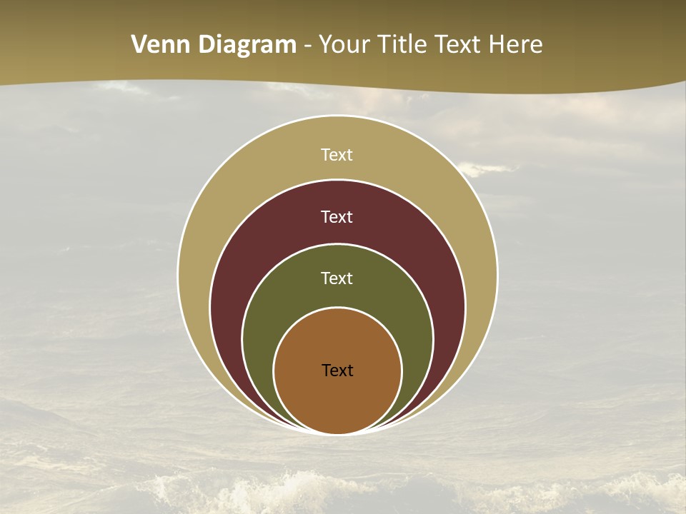 Stylish Background Water PowerPoint Template