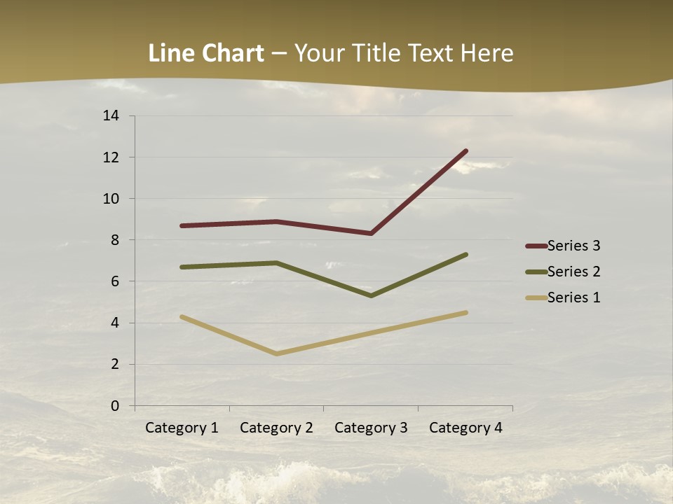 Stylish Background Water PowerPoint Template