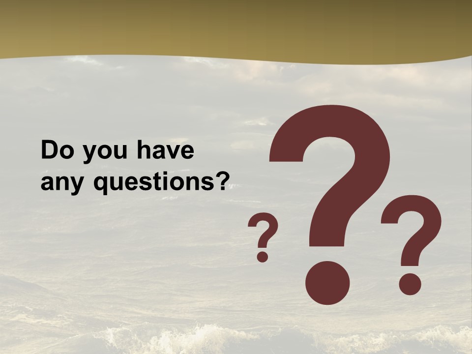 Stylish Background Water PowerPoint Template