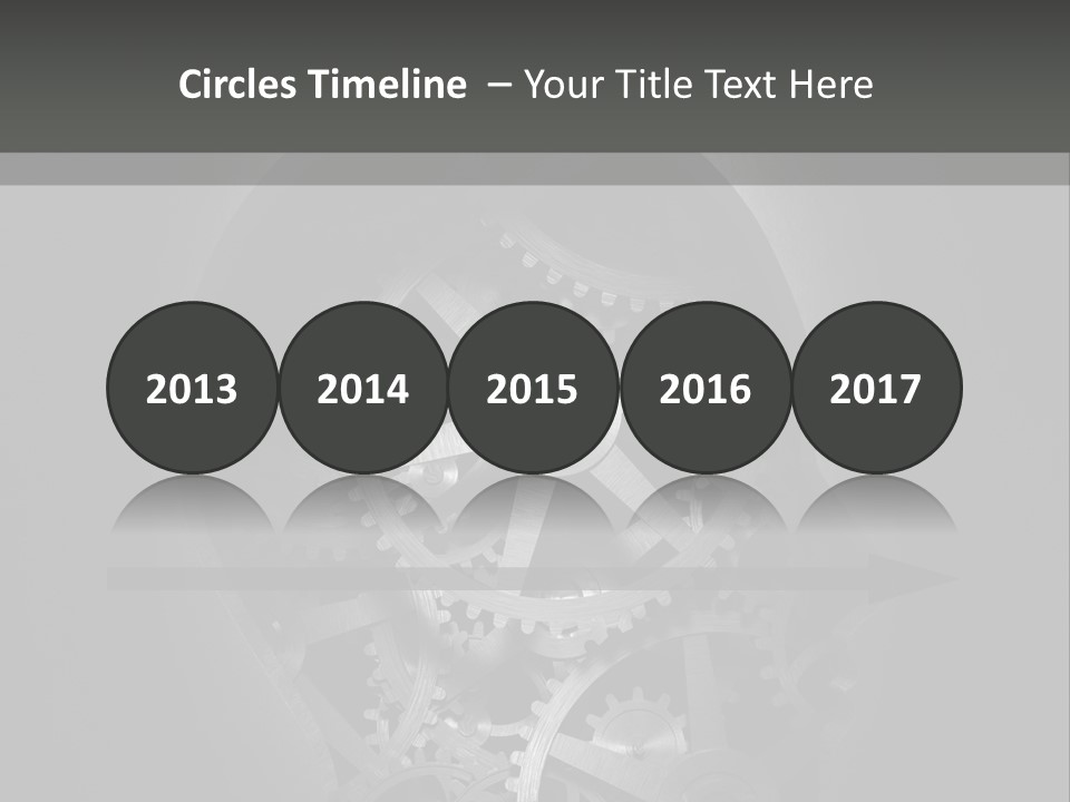 Strategy Machine Male PowerPoint Template