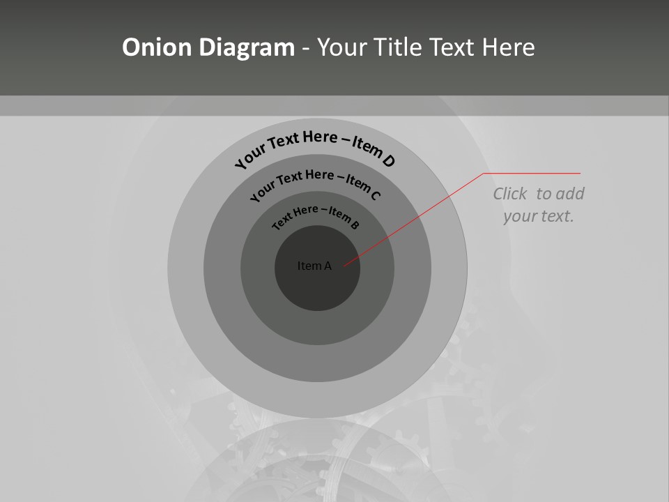 Strategy Machine Male PowerPoint Template