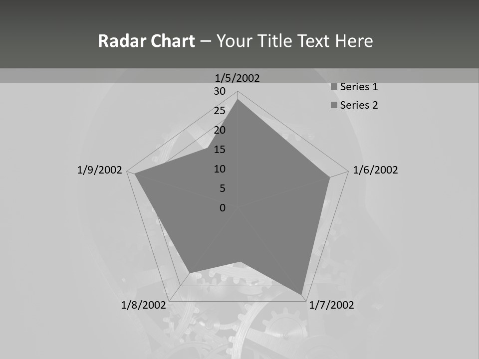 Strategy Machine Male PowerPoint Template