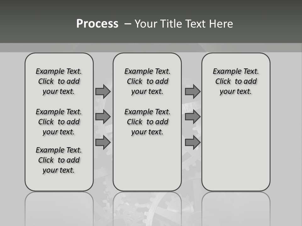 Strategy Machine Male PowerPoint Template