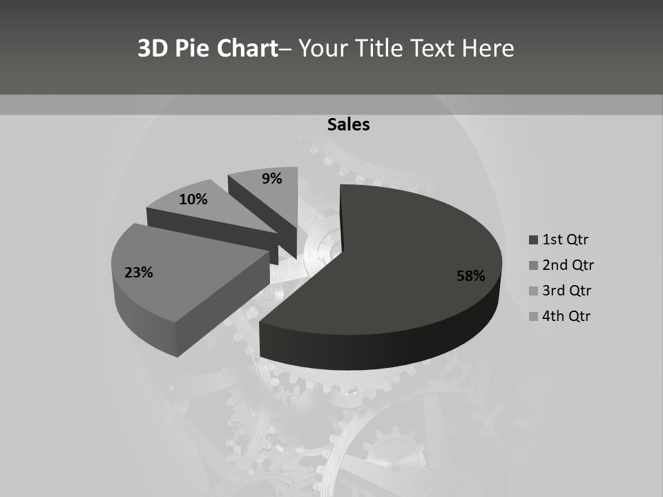 Strategy Machine Male PowerPoint Template