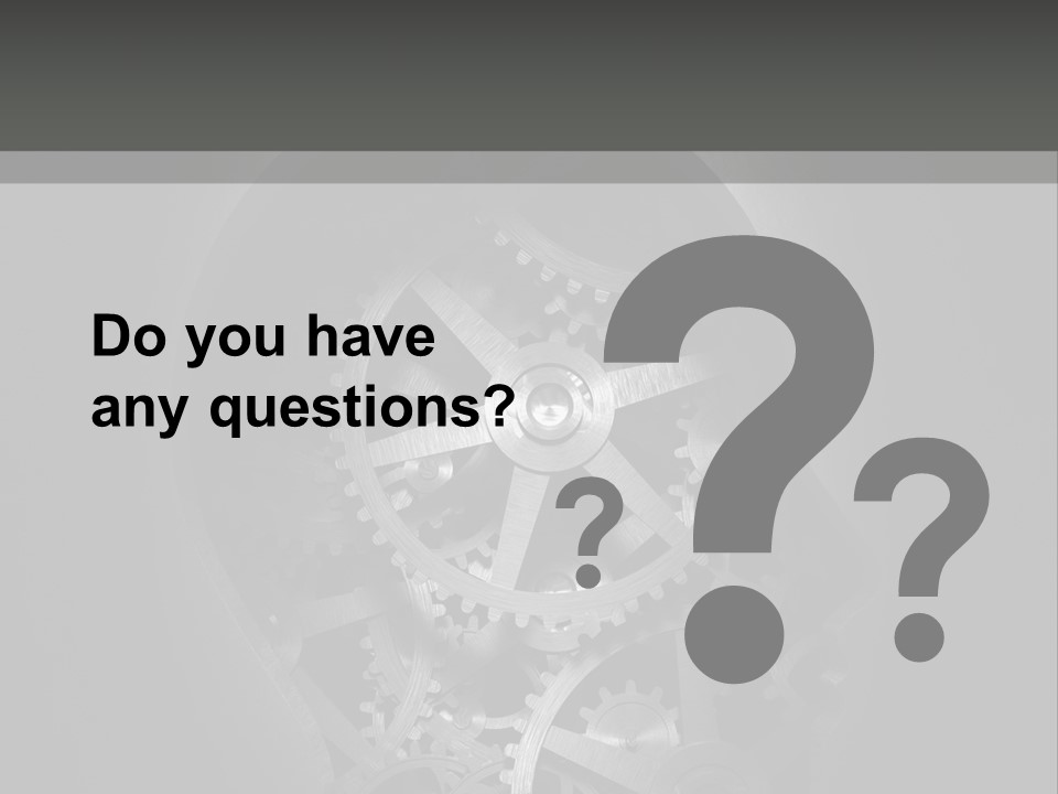 Strategy Machine Male PowerPoint Template