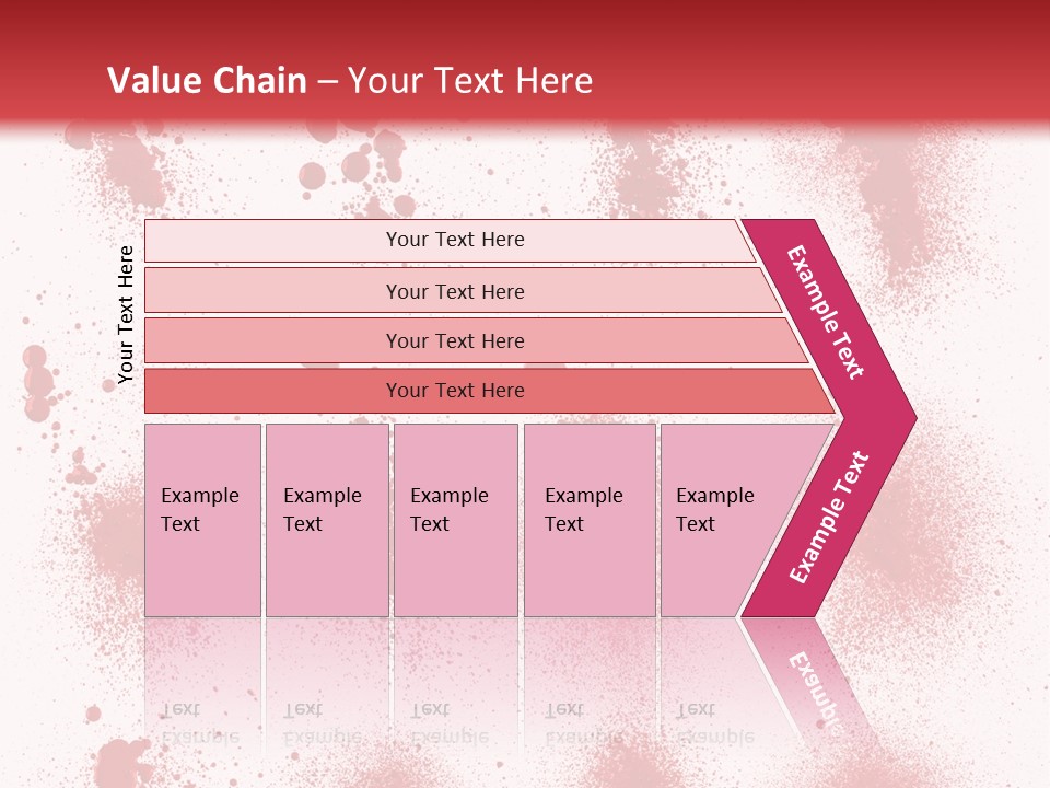 Splashing Bloodstain Stain PowerPoint Template