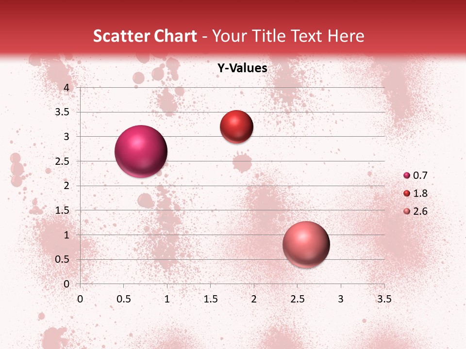 Splashing Bloodstain Stain PowerPoint Template