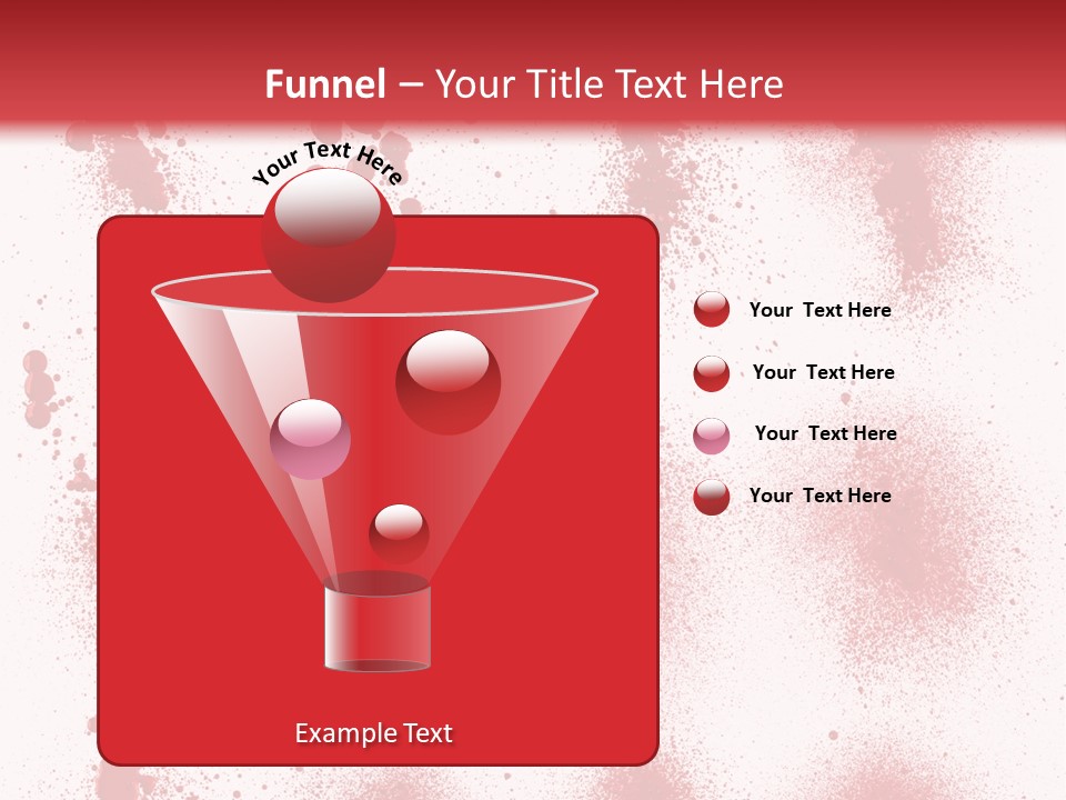 Splashing Bloodstain Stain PowerPoint Template