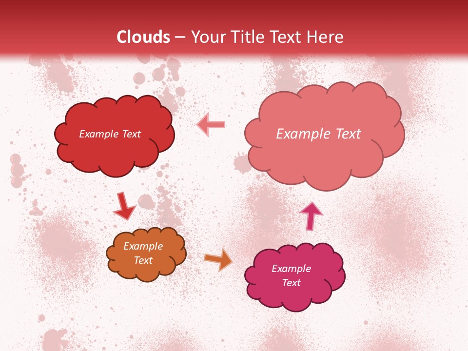 Splashing Bloodstain Stain PowerPoint Template