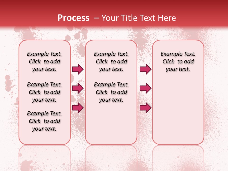 Splashing Bloodstain Stain PowerPoint Template