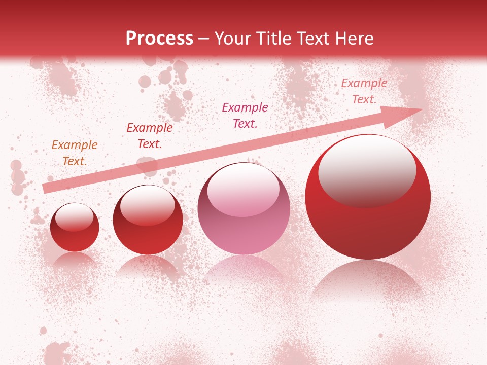 Splashing Bloodstain Stain PowerPoint Template