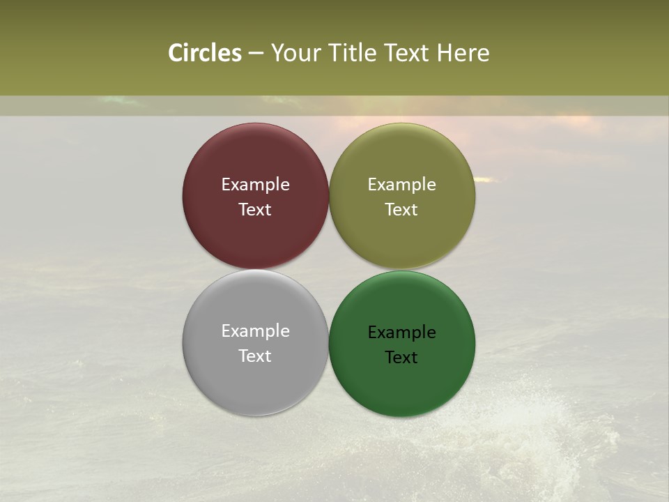 Atmosphere Weather Cloud PowerPoint Template