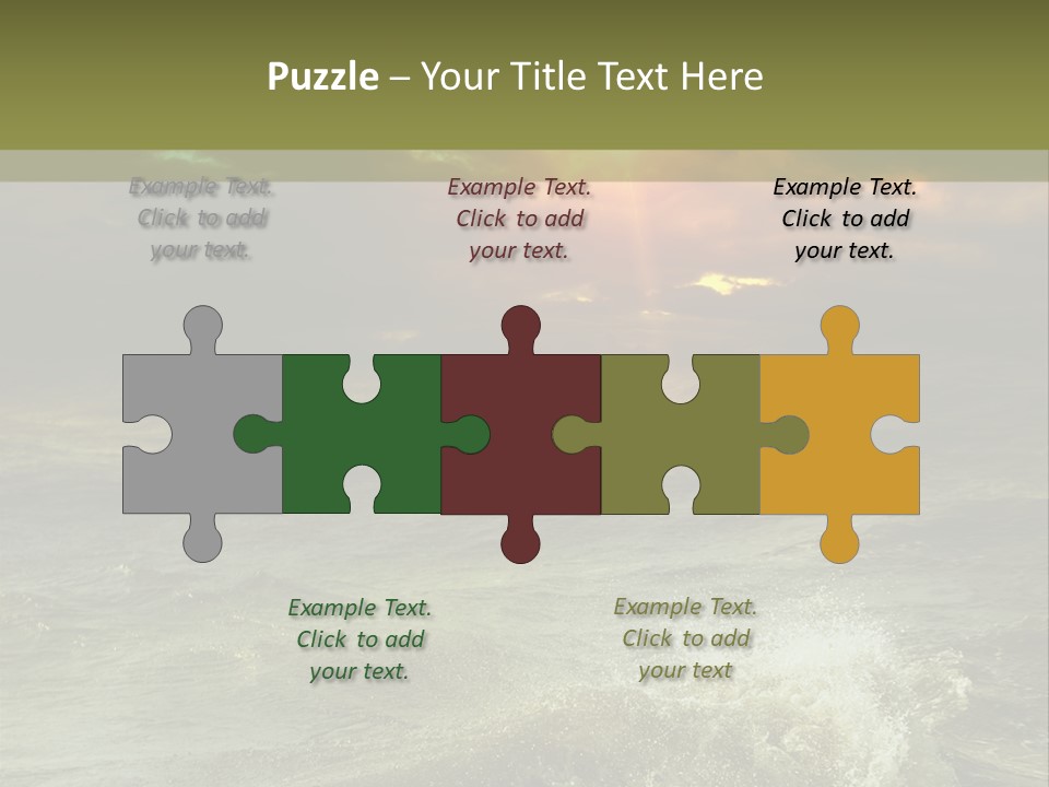 Atmosphere Weather Cloud PowerPoint Template