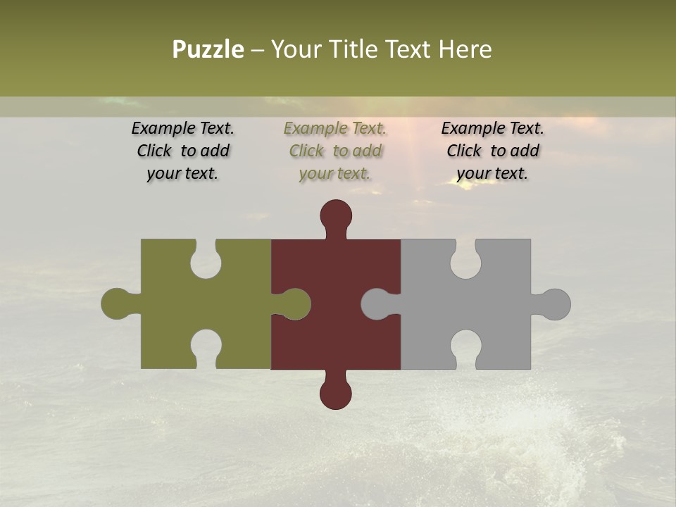 Atmosphere Weather Cloud PowerPoint Template