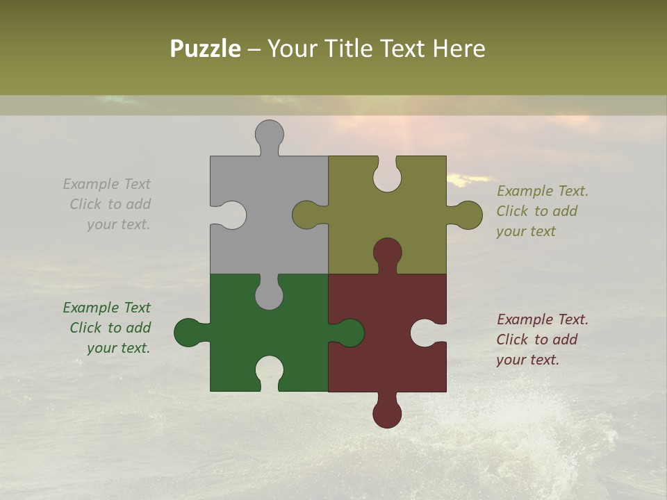 Atmosphere Weather Cloud PowerPoint Template