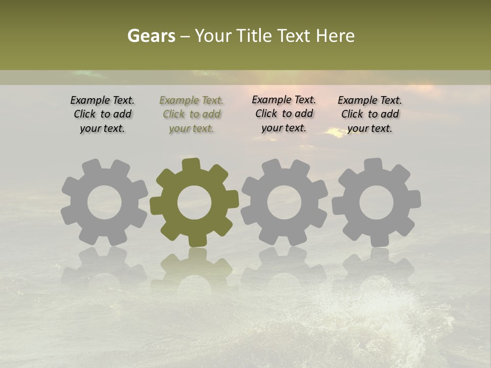 Atmosphere Weather Cloud PowerPoint Template