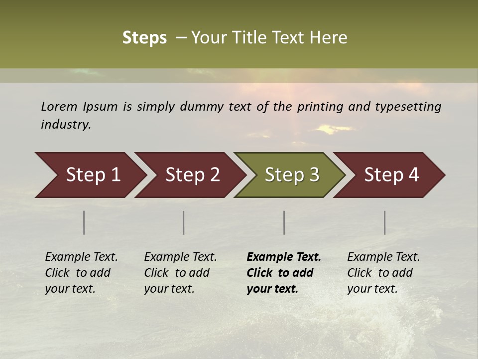Atmosphere Weather Cloud PowerPoint Template