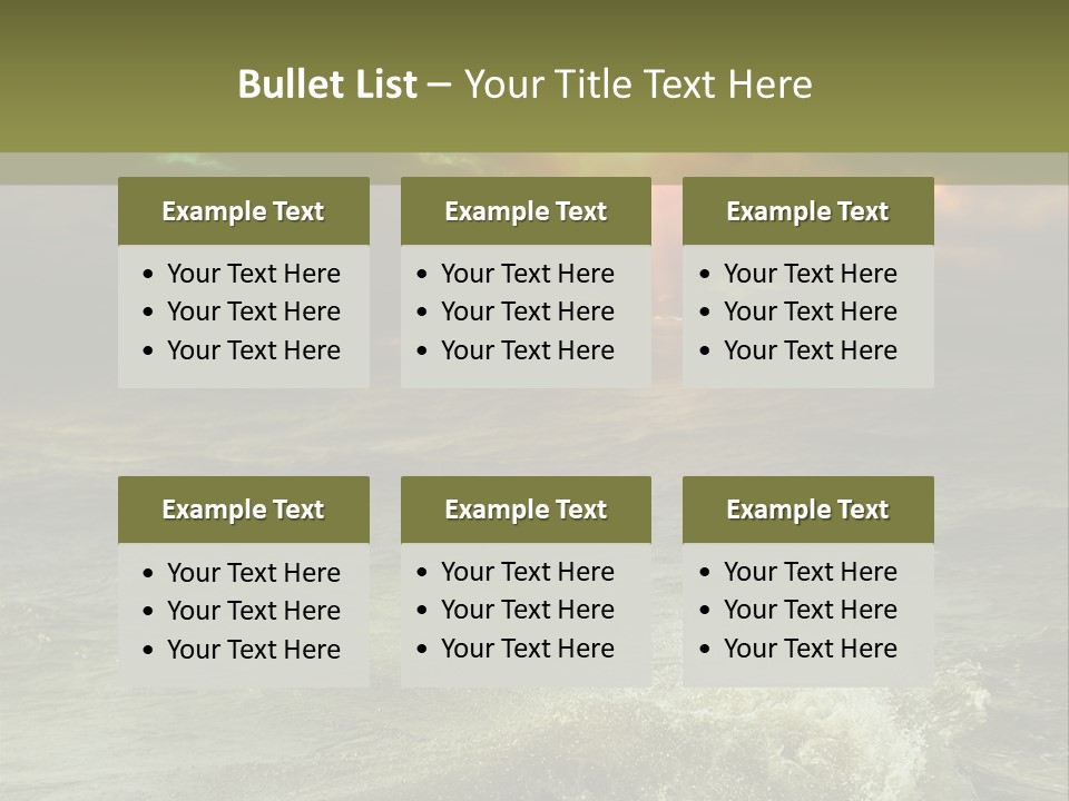 Atmosphere Weather Cloud PowerPoint Template