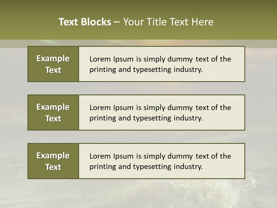 Atmosphere Weather Cloud PowerPoint Template