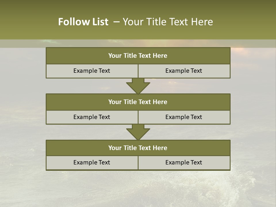 Atmosphere Weather Cloud PowerPoint Template