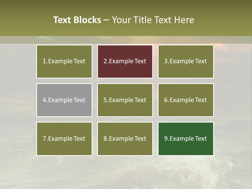 Atmosphere Weather Cloud PowerPoint Template