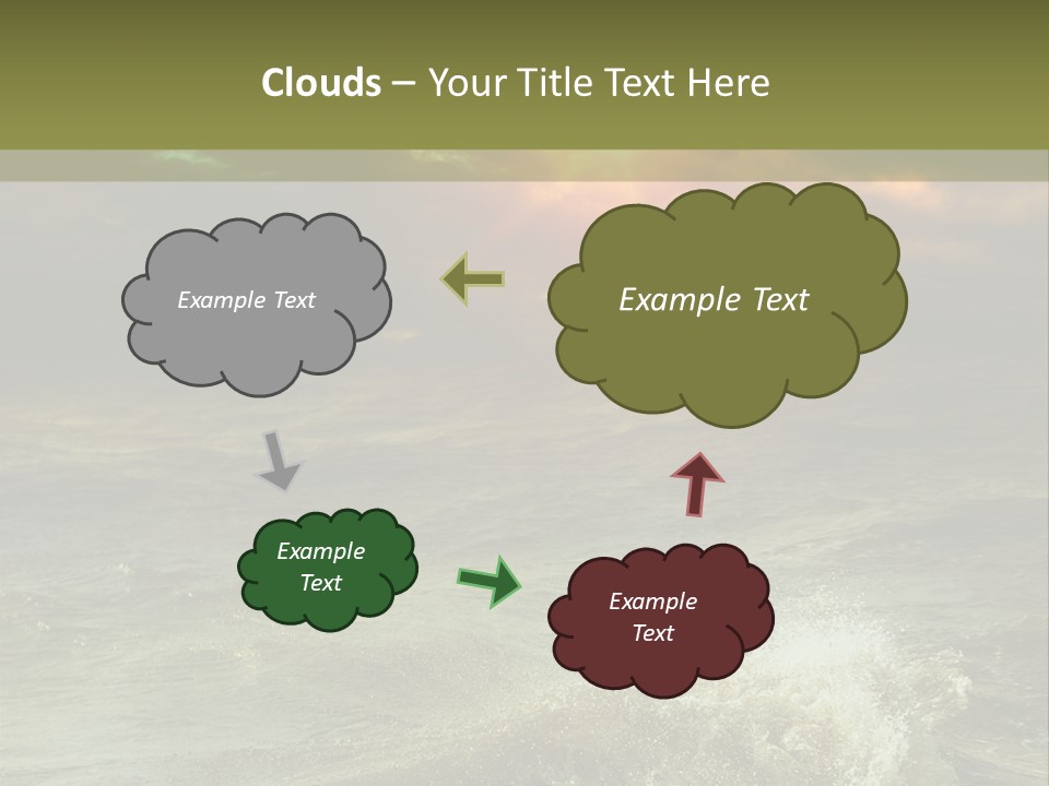 Atmosphere Weather Cloud PowerPoint Template