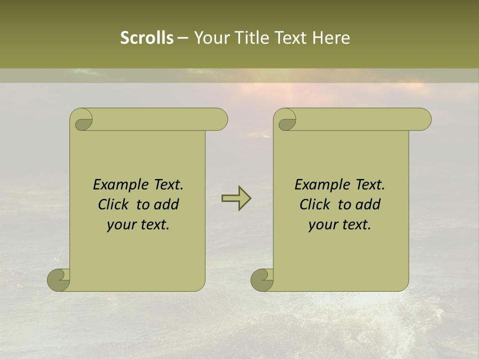 Atmosphere Weather Cloud PowerPoint Template
