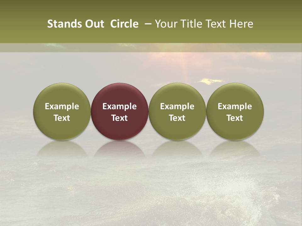 Atmosphere Weather Cloud PowerPoint Template